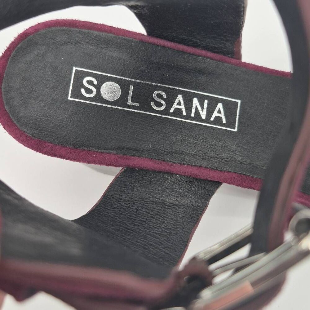 Anthropologie Sol Sana Porter Heeled Sandals Size 8.5 - Picture 3 of 8